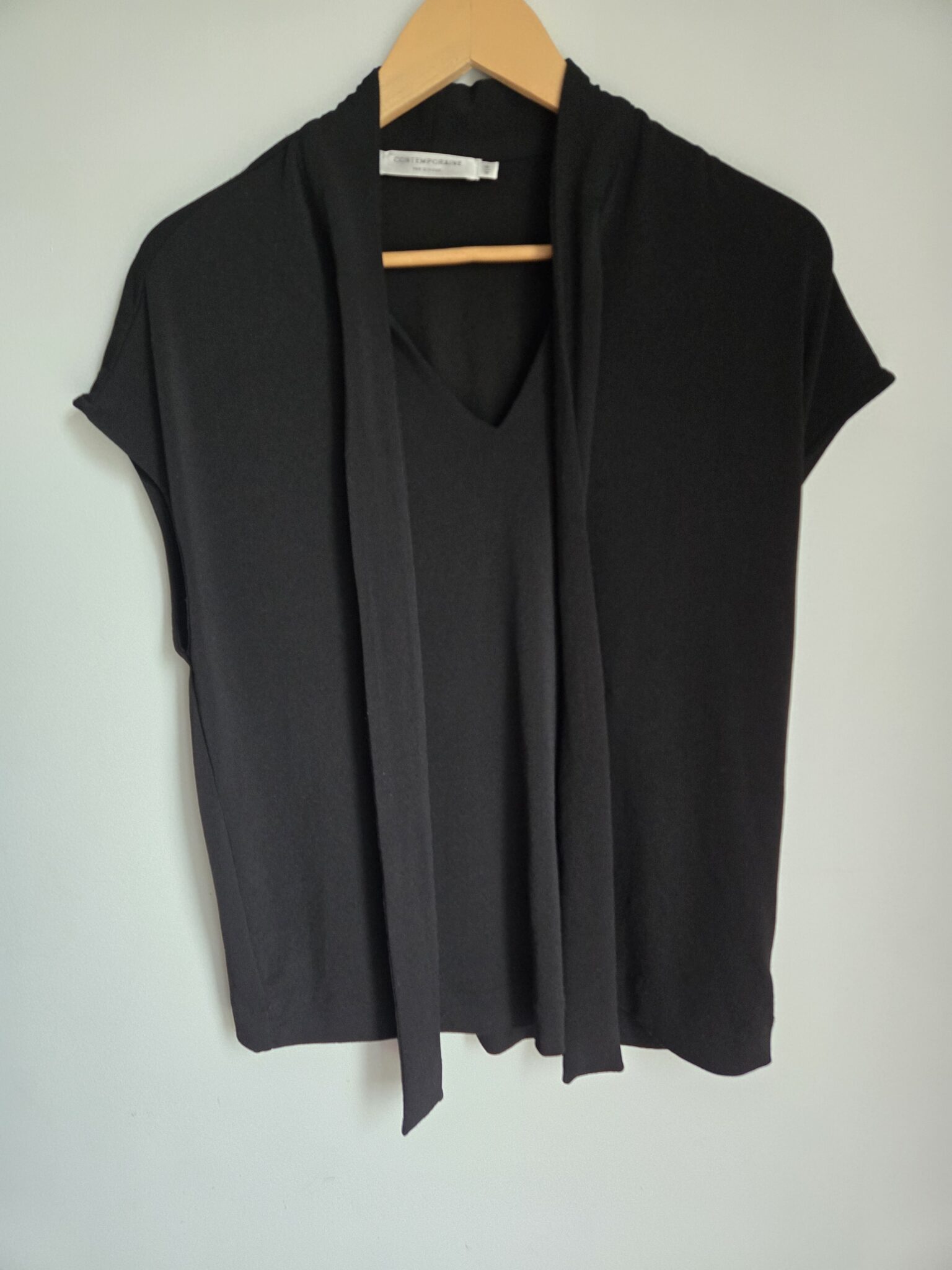 Featured image for COMPTEMPORARY black blouse