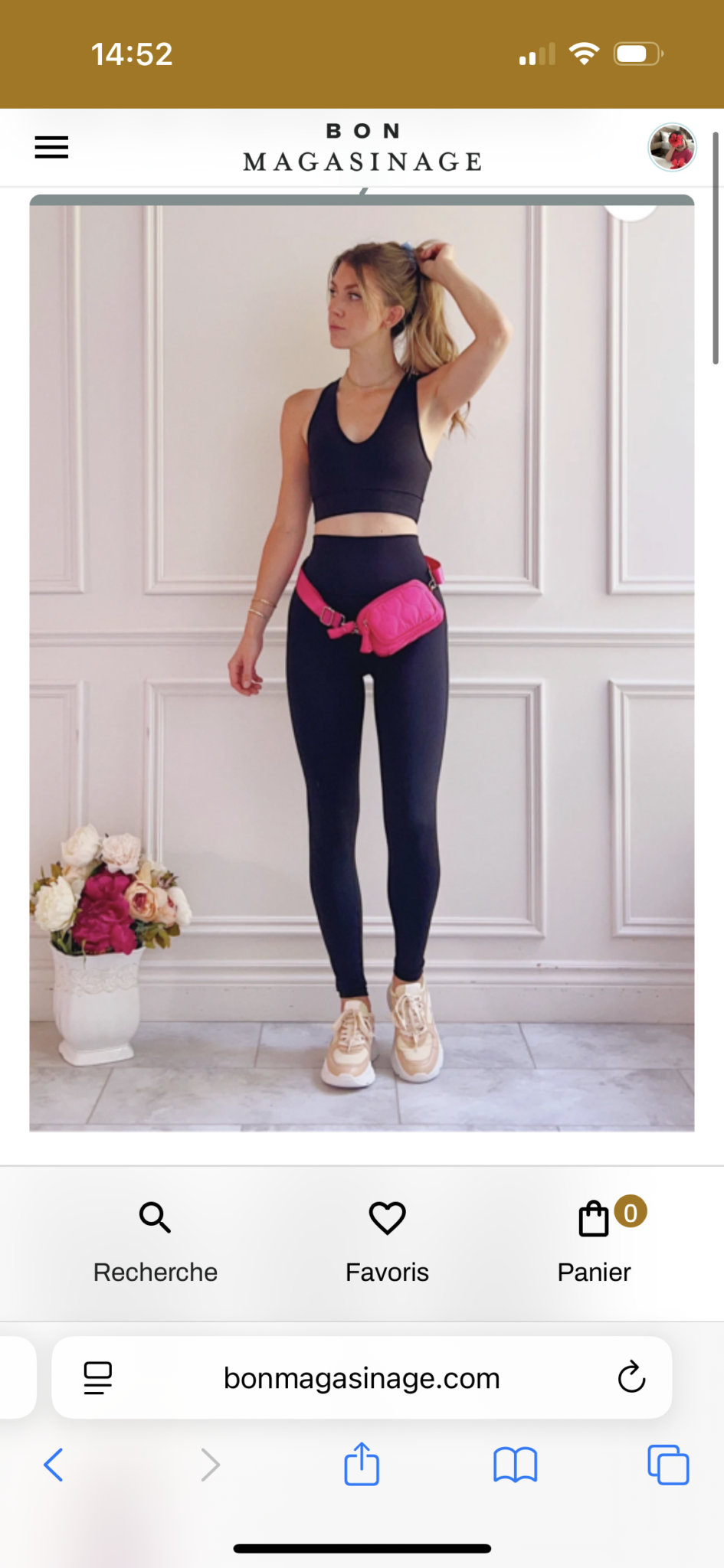 Featured image for Belt bag rose fushia