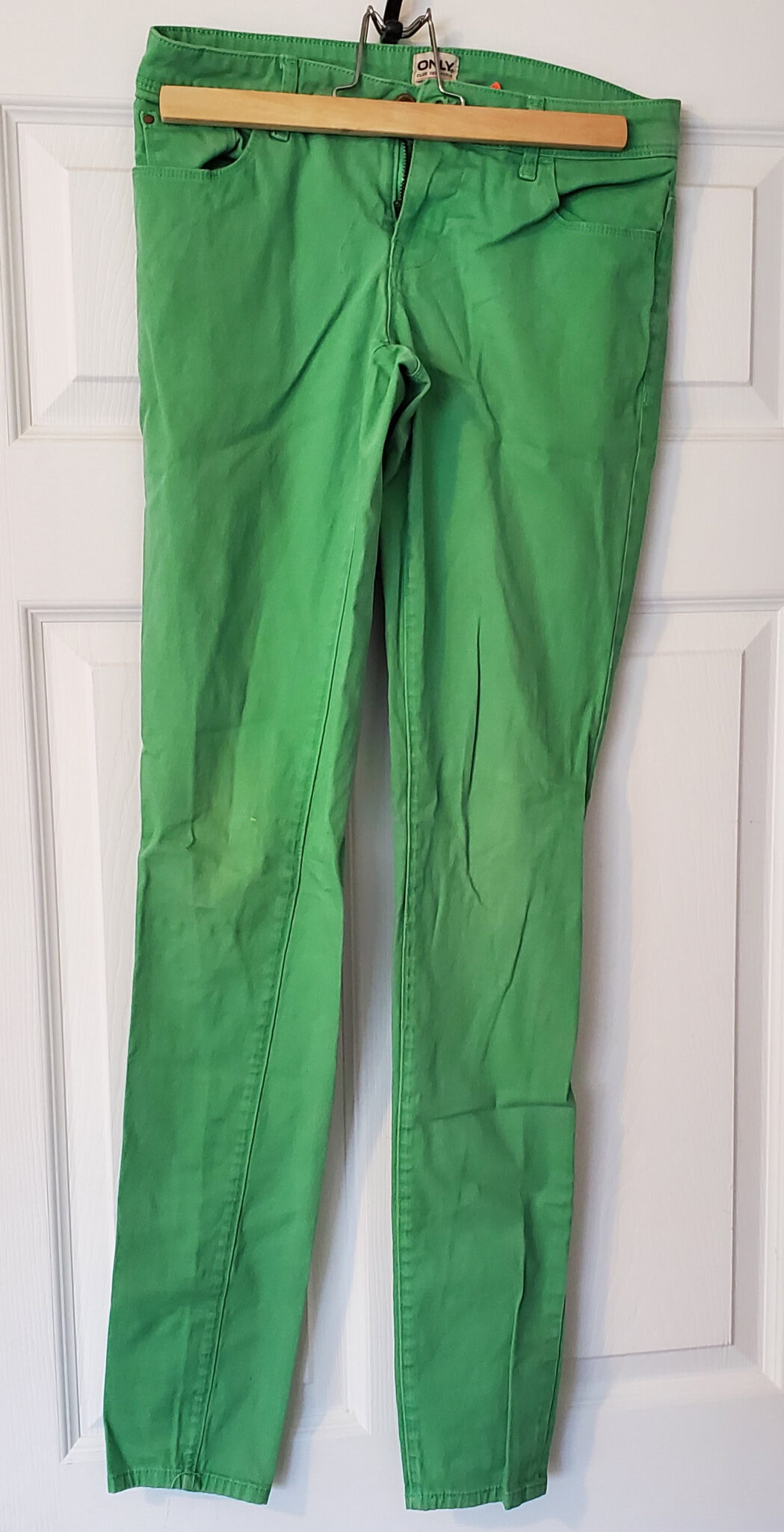 Image for Pantalon vert skinny