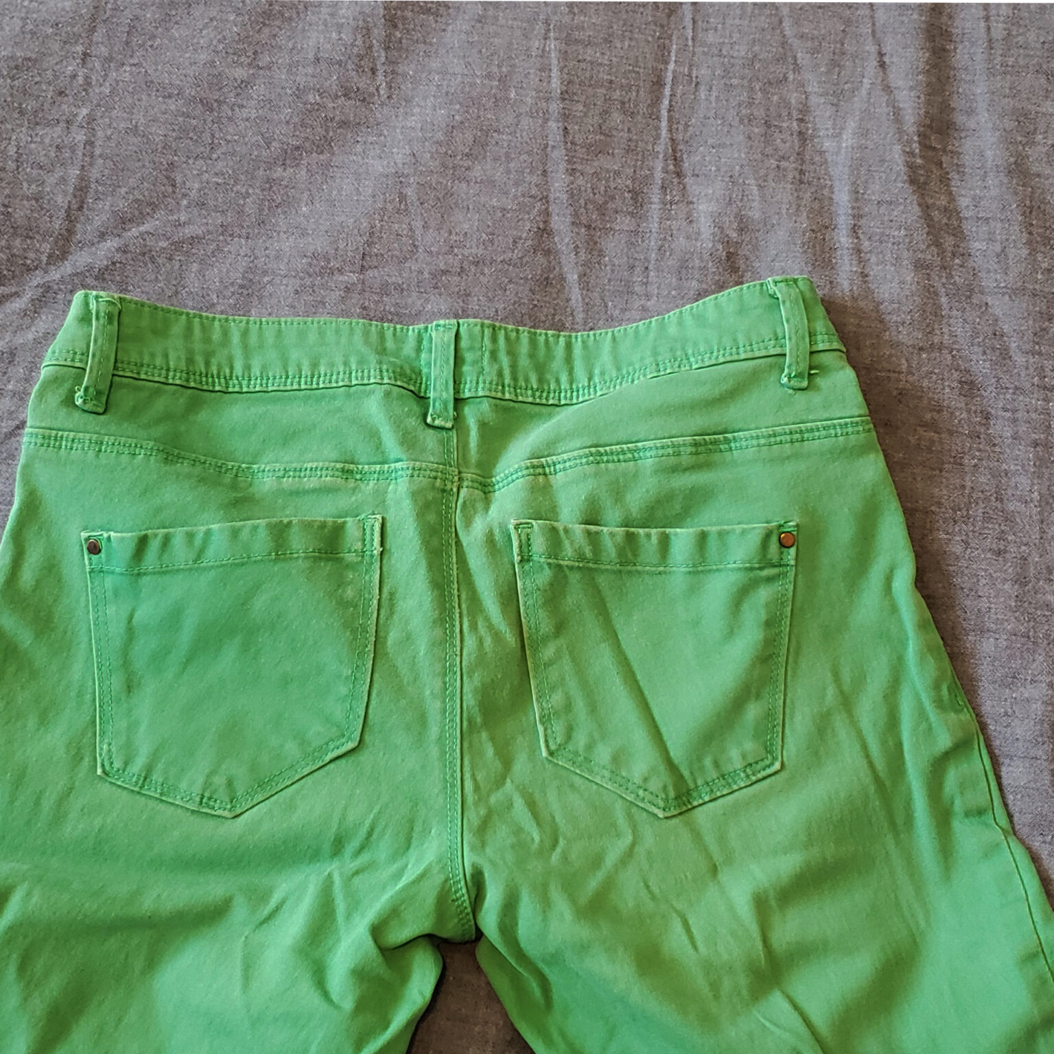 Image for Pantalon vert skinny