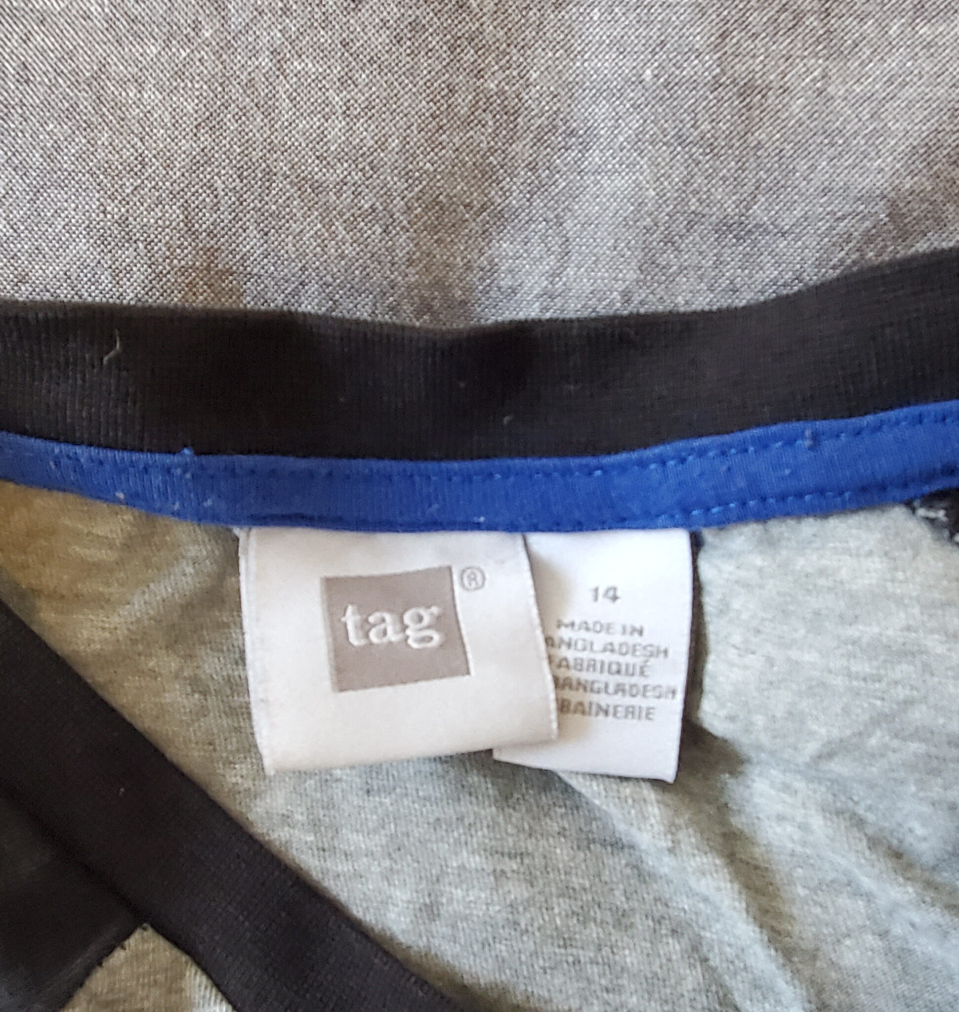 Image for Tshirt manche 3/4, taille 14