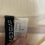 Thumbnail for Cream long sleeve crop top