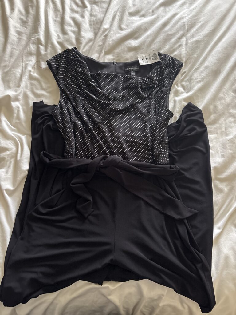 Featured image for Black one-piece jumpsuit