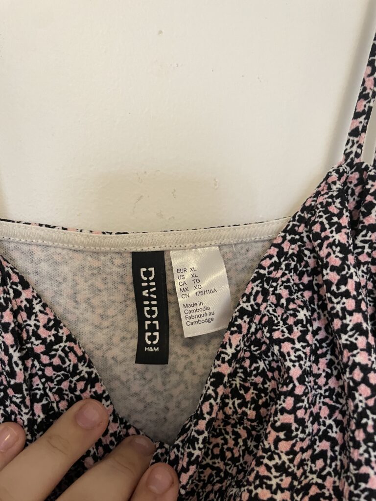 Image for XL floral dress