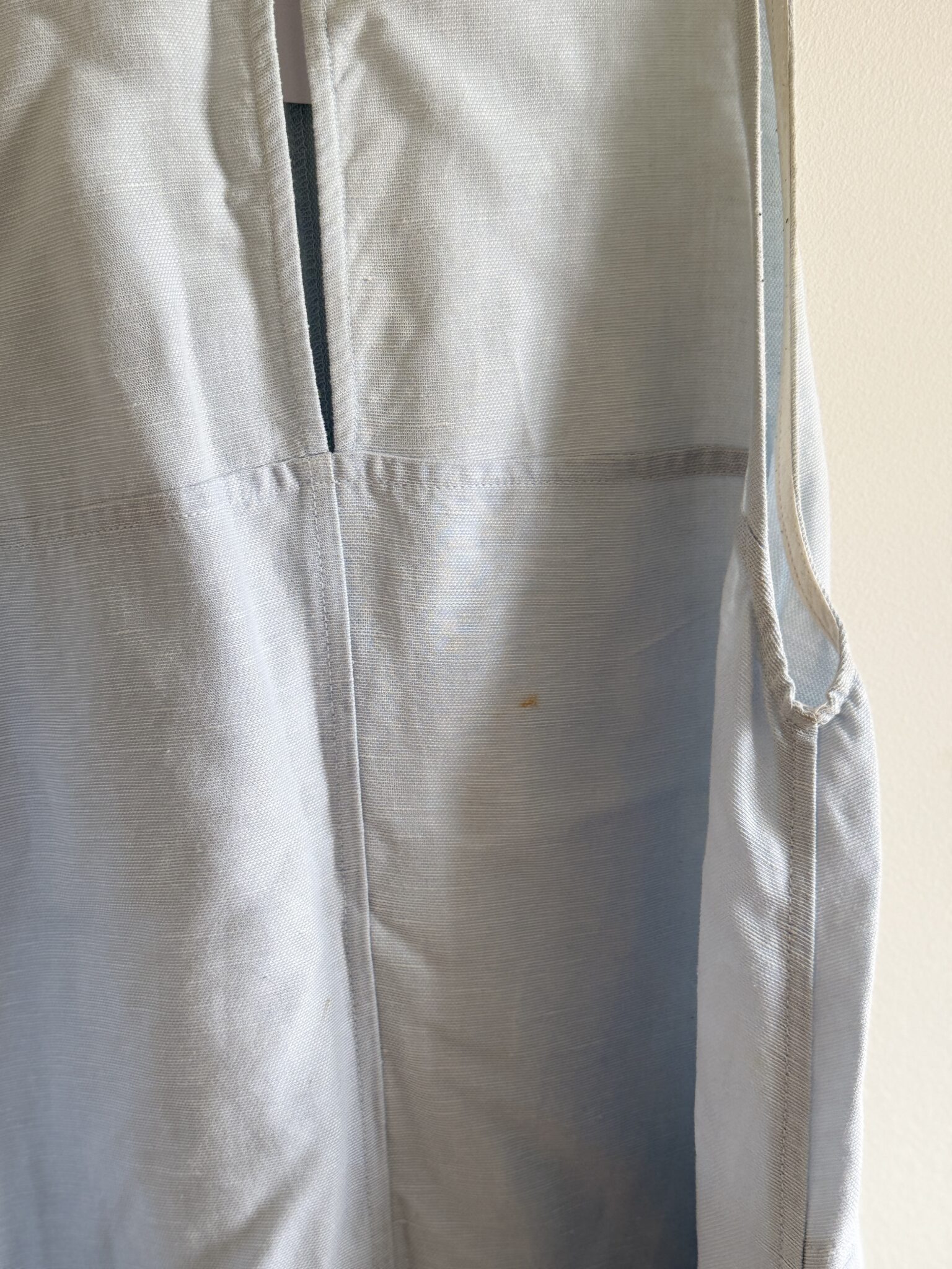 Image for Robe ample sans manches en mélange de lin