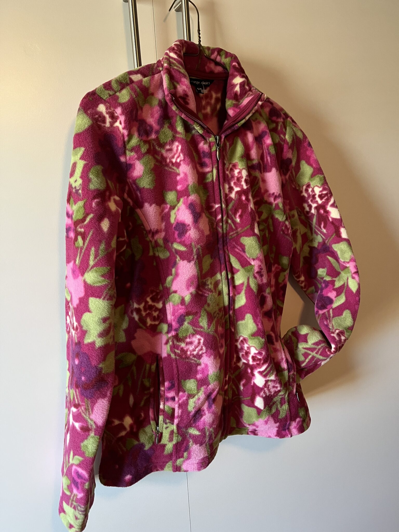 Image for veste molleton imprimée