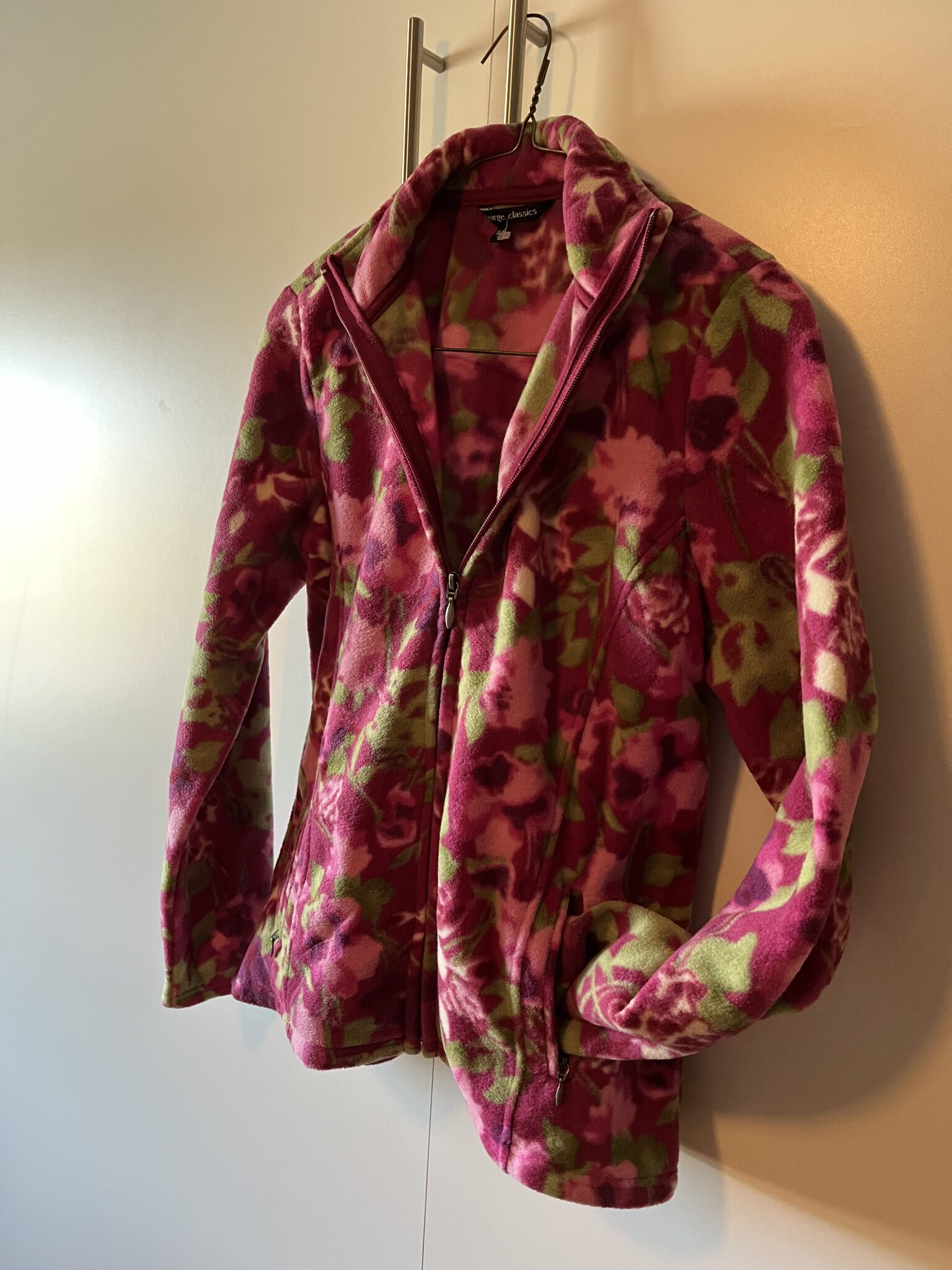 Image for veste molleton imprimée