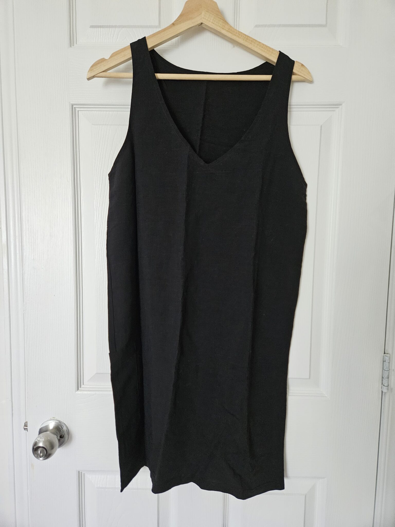 Image for Mode locale - Robe viscose lin Louve design