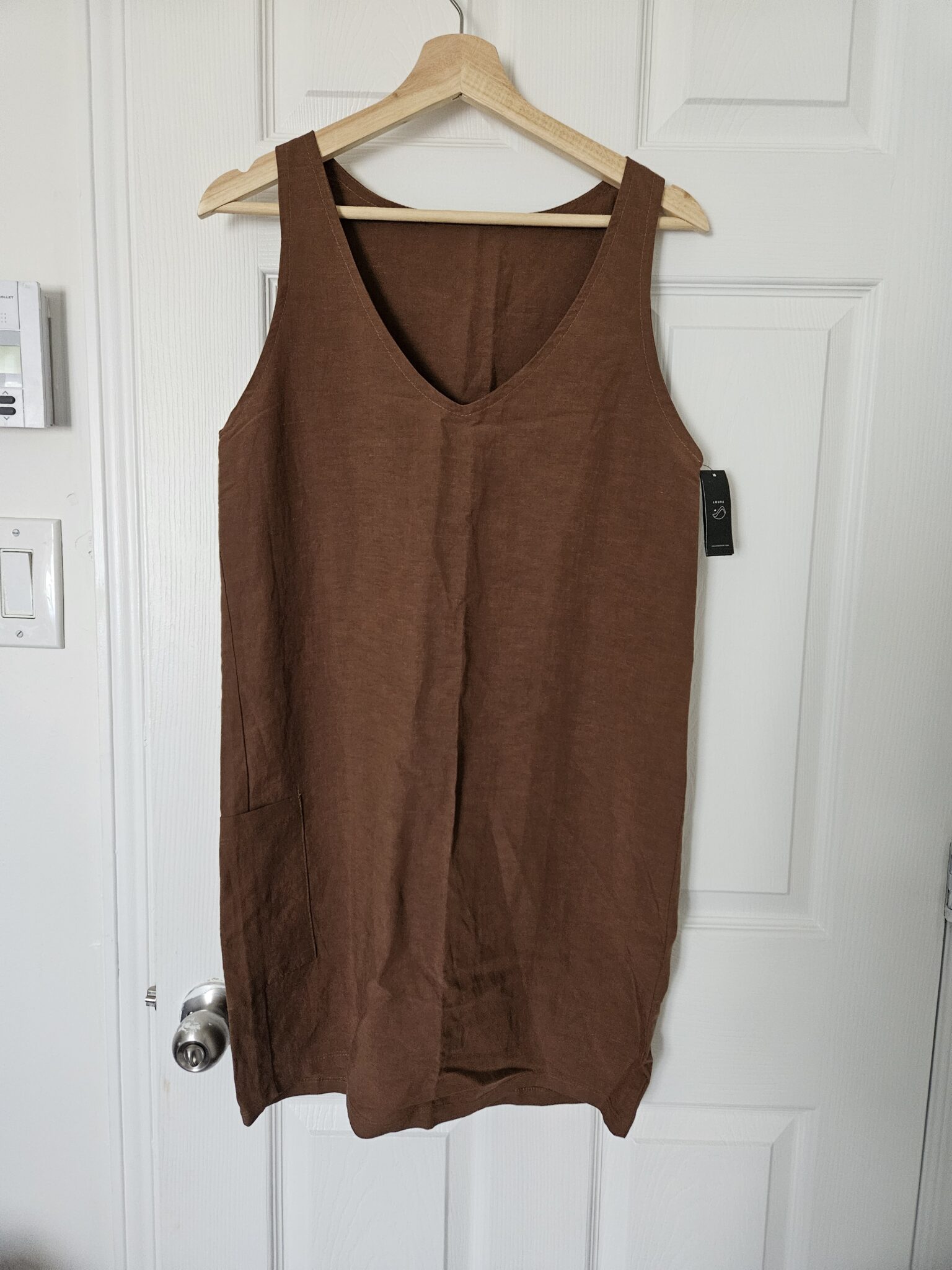 Featured image for Mode locale - Robe en lin et viscose Louve design