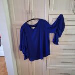 Thumbnail for Royal blue blouse