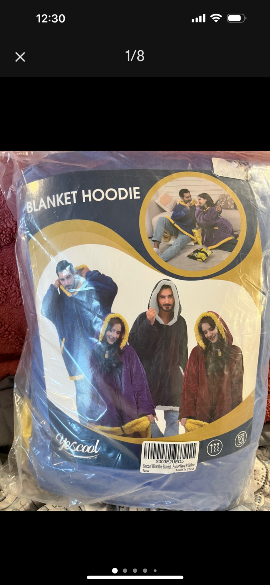 Featured image for Couverture hoodie