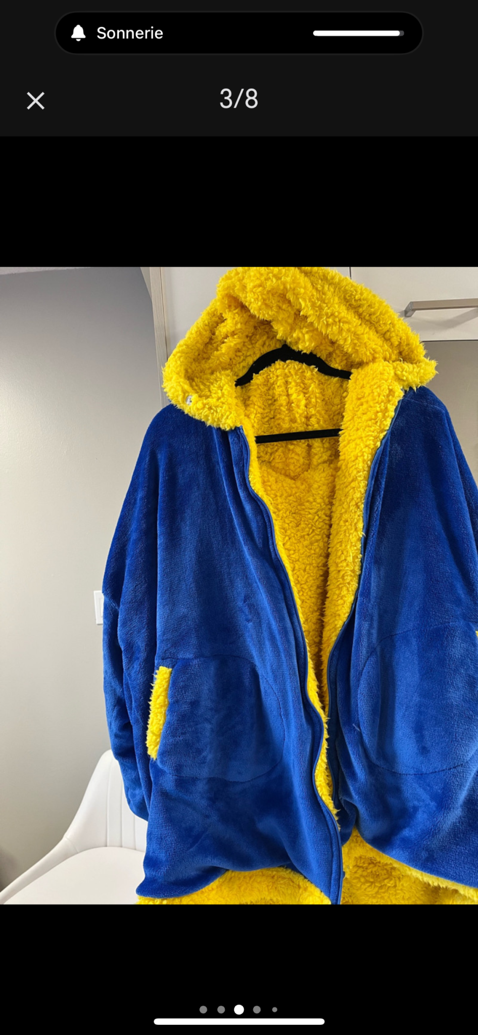 Image for Couverture hoodie
