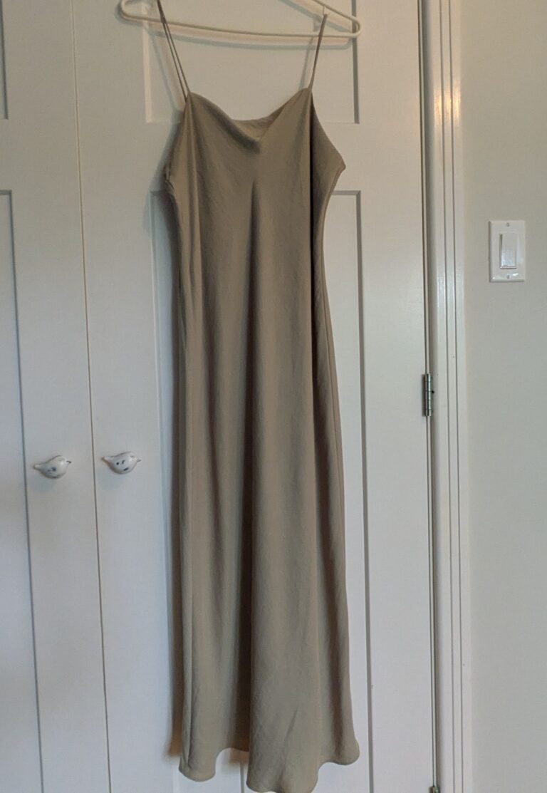 Featured image for Satin dress