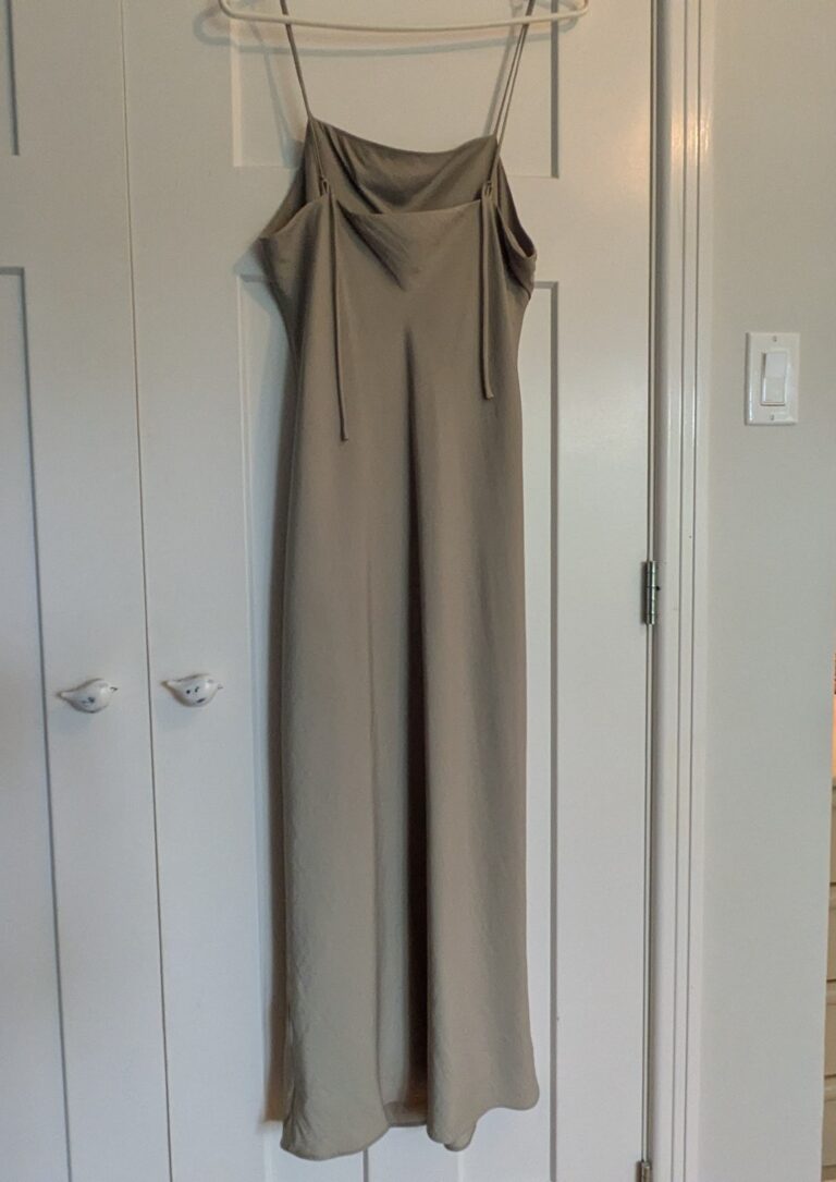 Image for Satin dress