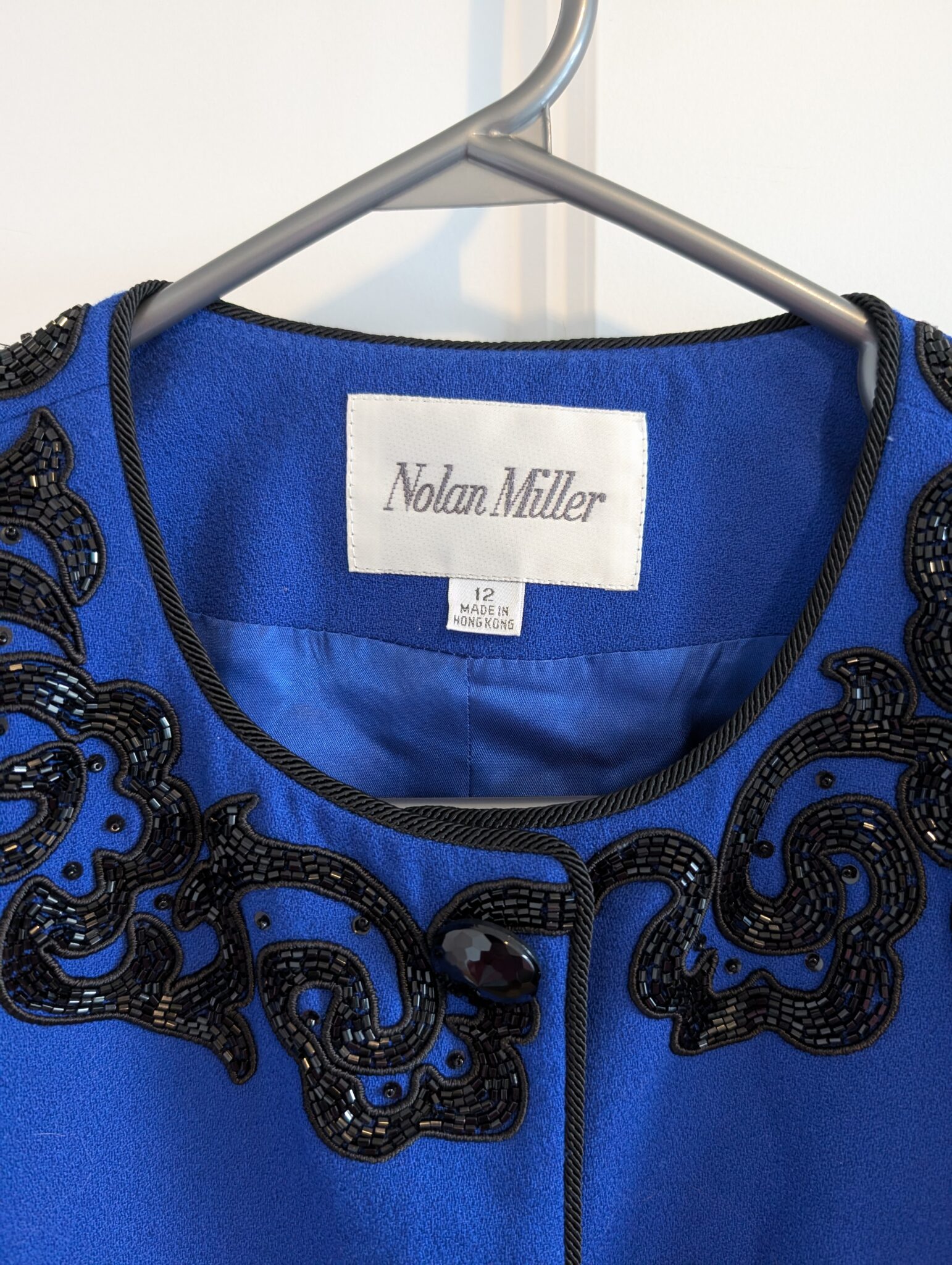 Image for Veston Vintage en laine Sz 12