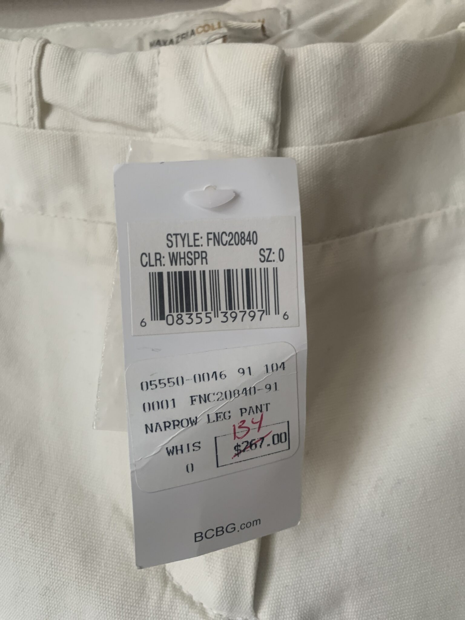 Image for Pantalon skiny BCBG Maxazria taille 0