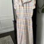 Featured thumbnail for Vintage 50s-60s style striped dress