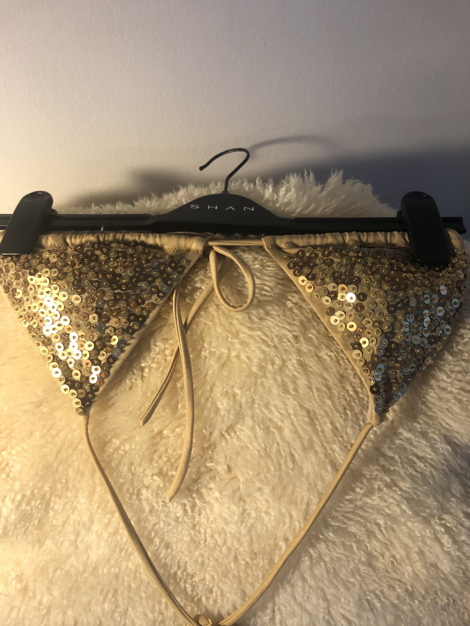 Image for Haut de bikini 👙 victoria secret gold small-medium