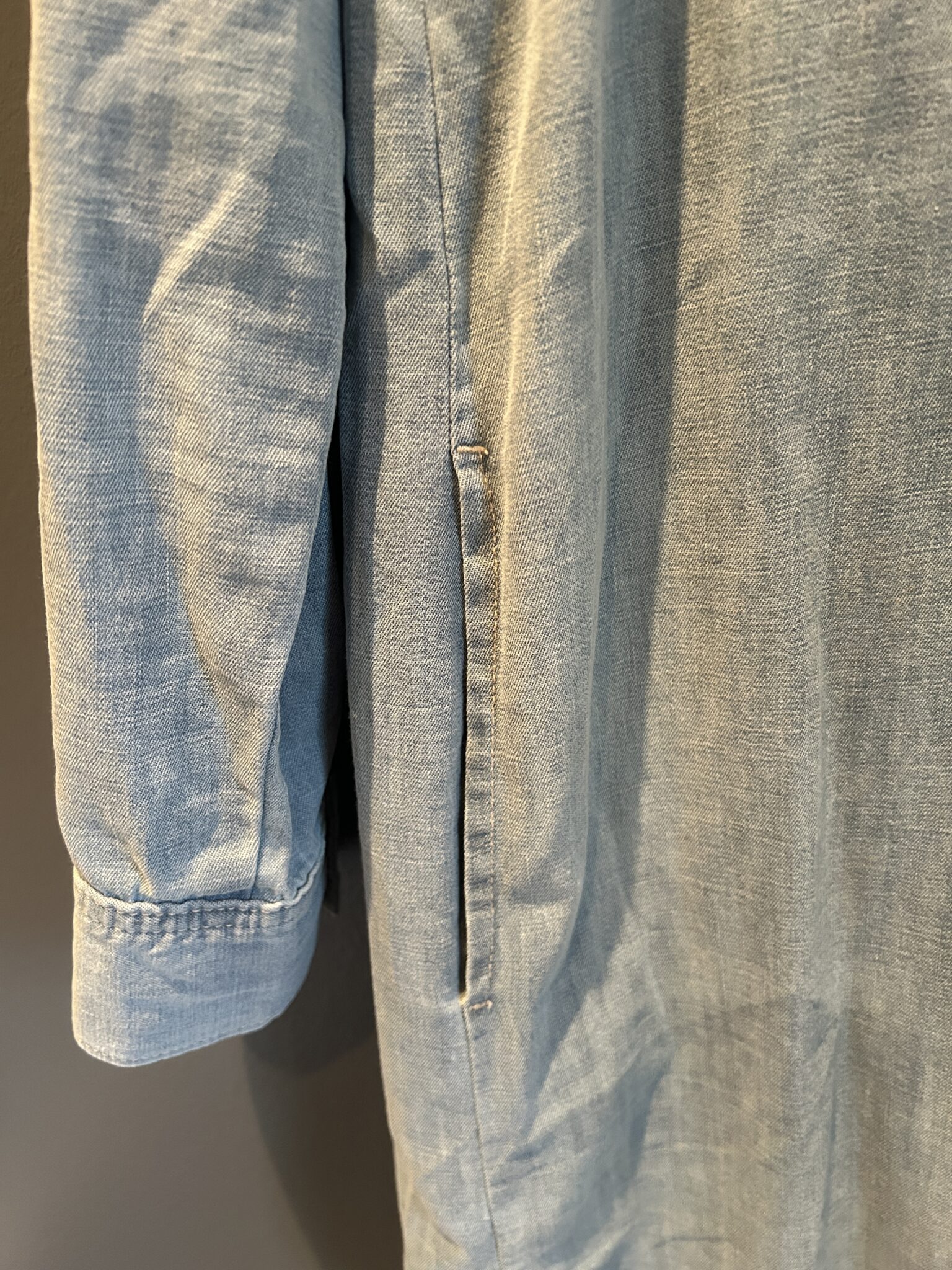 Image for Robe chemise denim clair