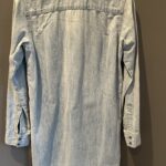 Thumbnail for Robe chemise denim clair