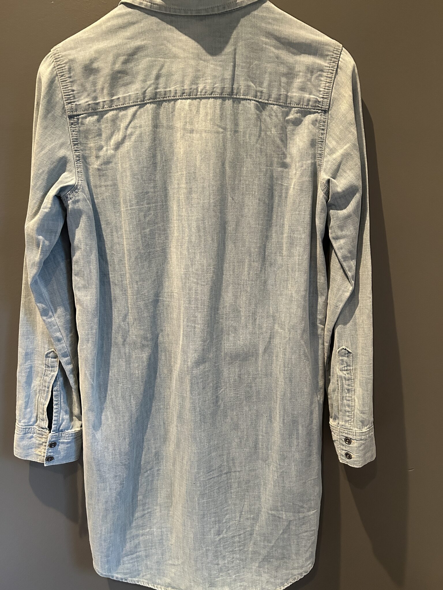 Image for Robe chemise denim clair