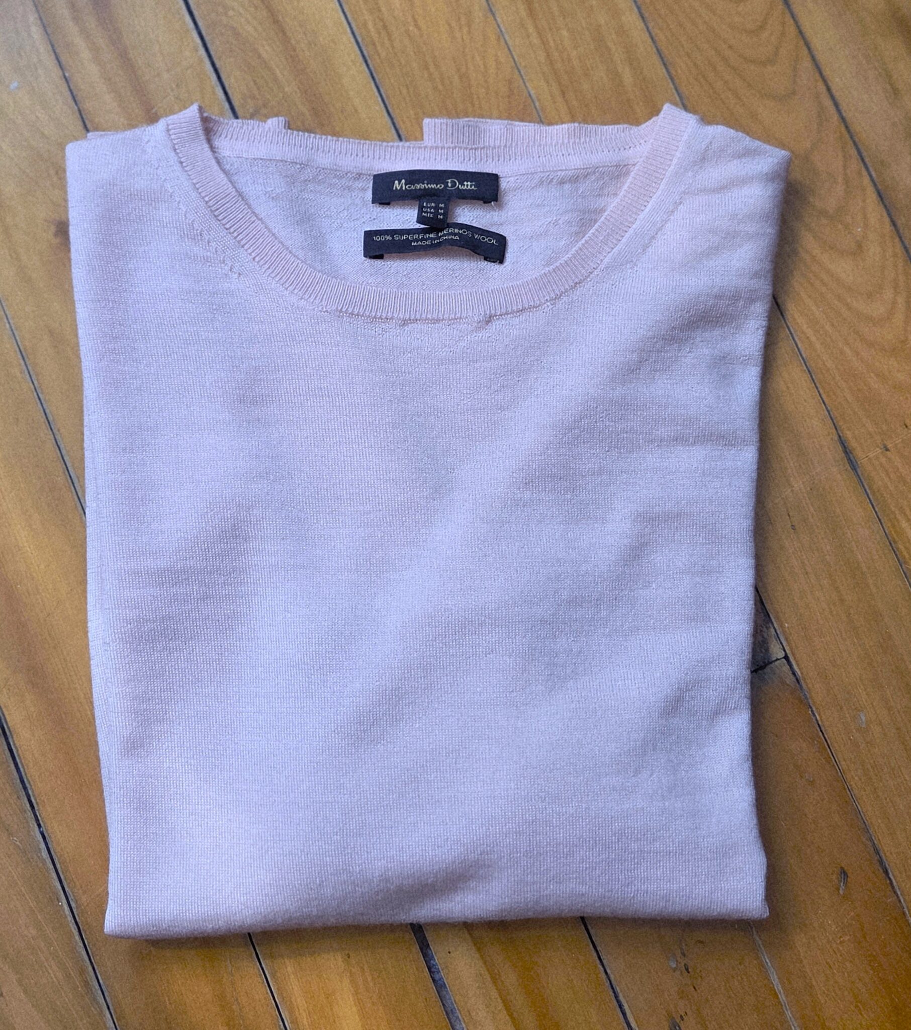 Image for Massimo DUTTI Magnifique pull 100 % laine mérinos extrafine