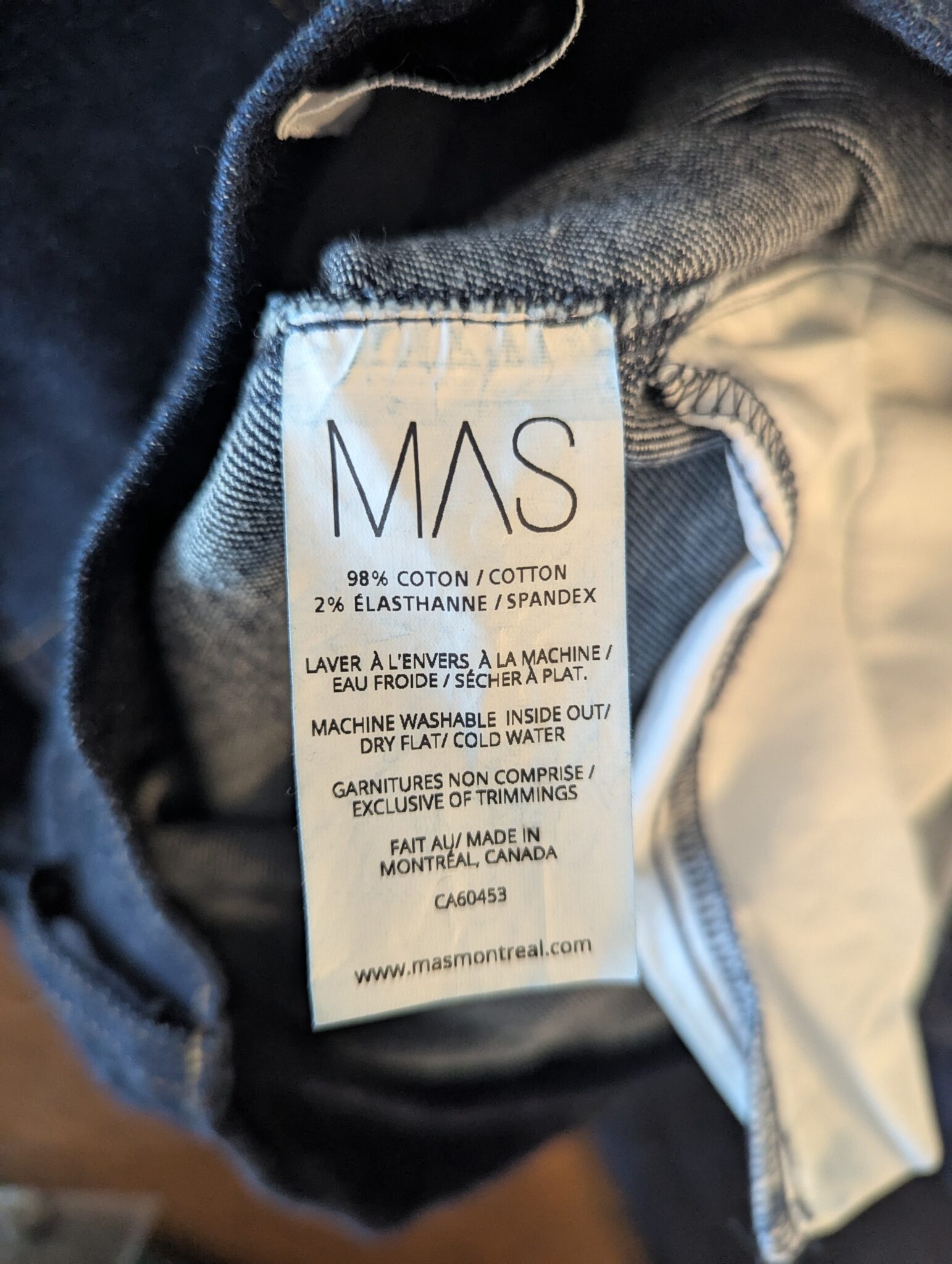 Image for MAS Montréal | CHURCHILL MOM JEANS