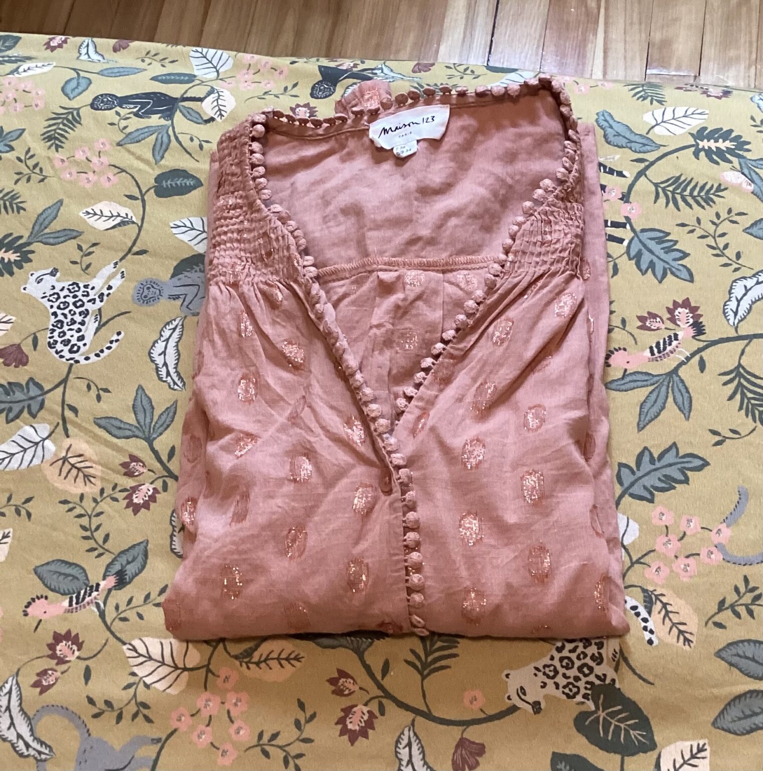 Image for Blouse d’été neuve de la marque française Maison 123