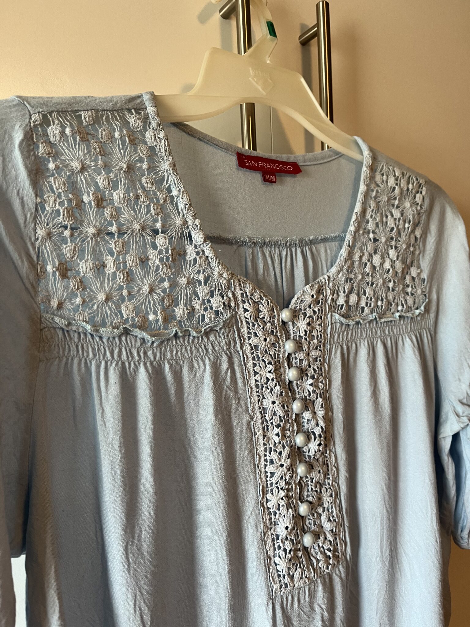 Image for Blouse bleu clair - San Francisco