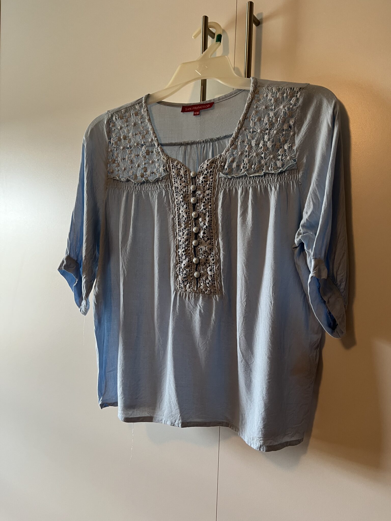 Image for Blouse bleu clair - San Francisco