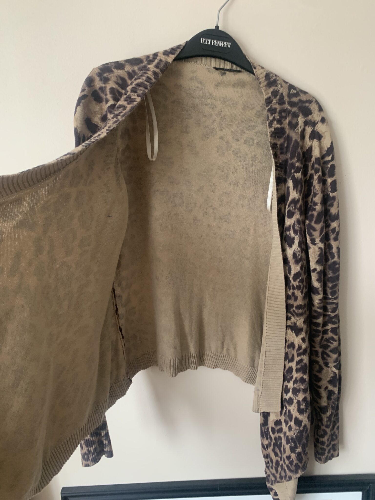 Image for Veste Léopard Élie Tahari 100% coton