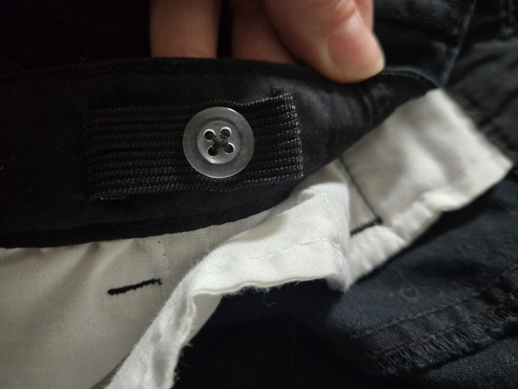 Image for Boys' black Bermuda shorts