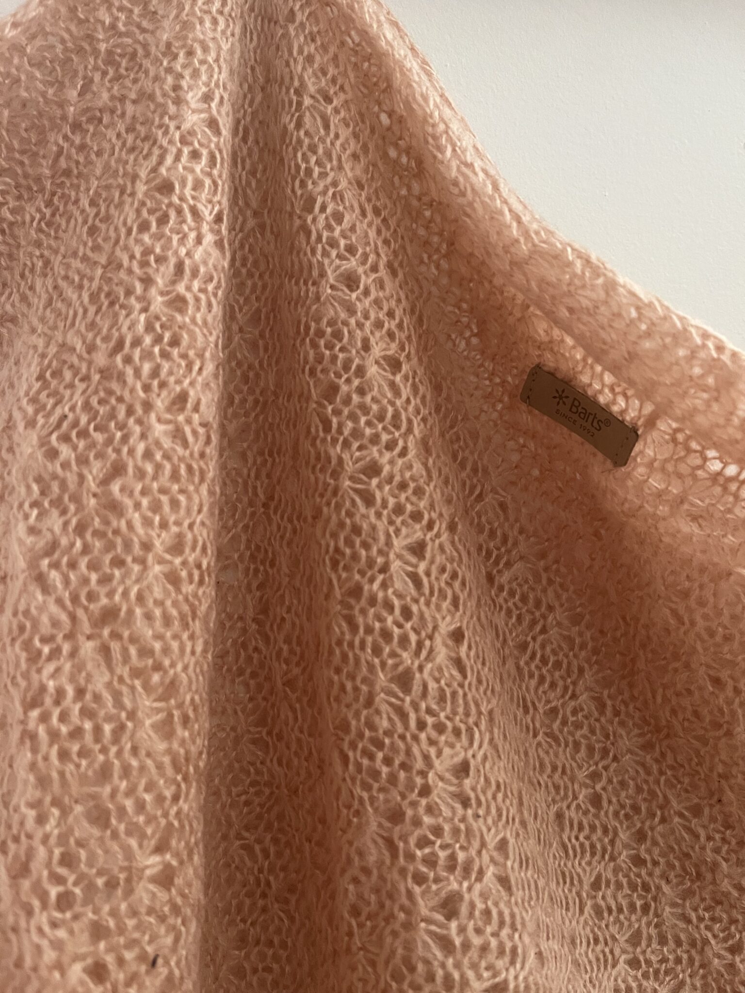 Image for Châle rose pale