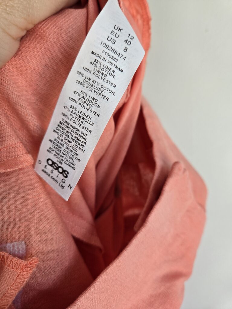 Image for Pantalons corail neufs ASOS design