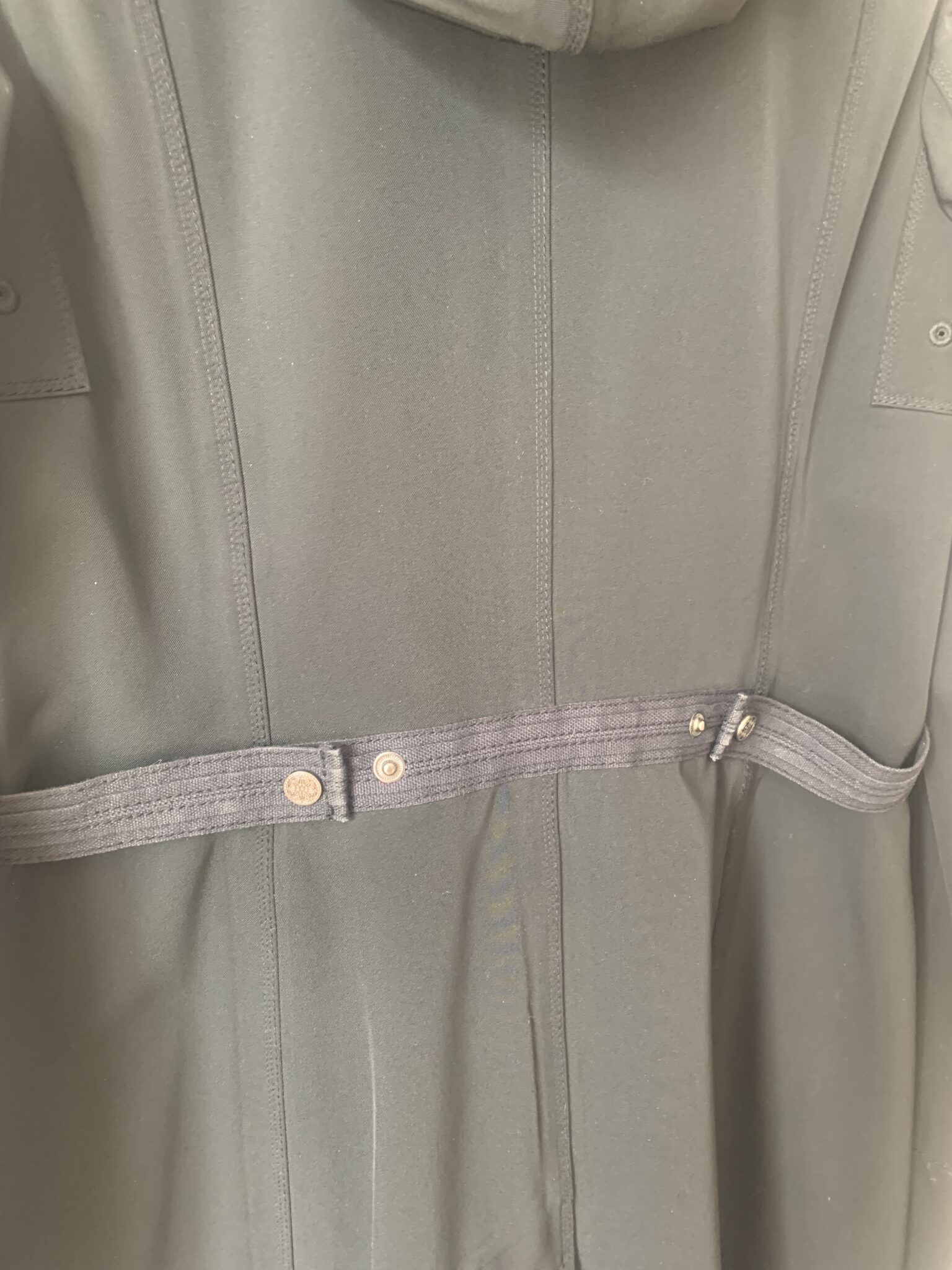Image for Manteau de pluie technique Élie Tahari taille XS ajustable