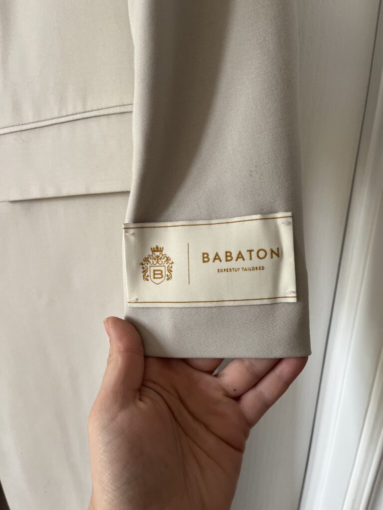 Image for New Babaton Aritzia coat size S beige