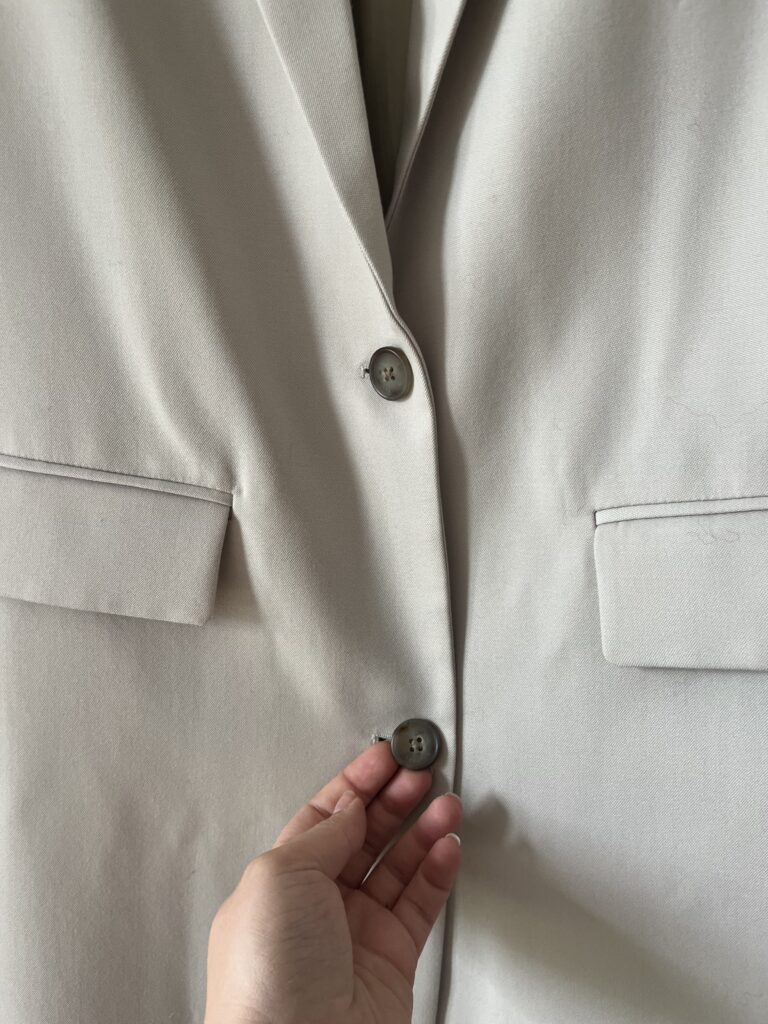 Image for New Babaton Aritzia coat size S beige