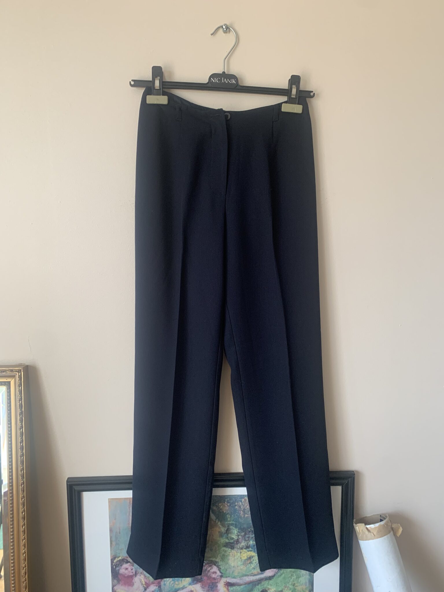Featured image for Pantalon Ailes de la mode marine taille 1