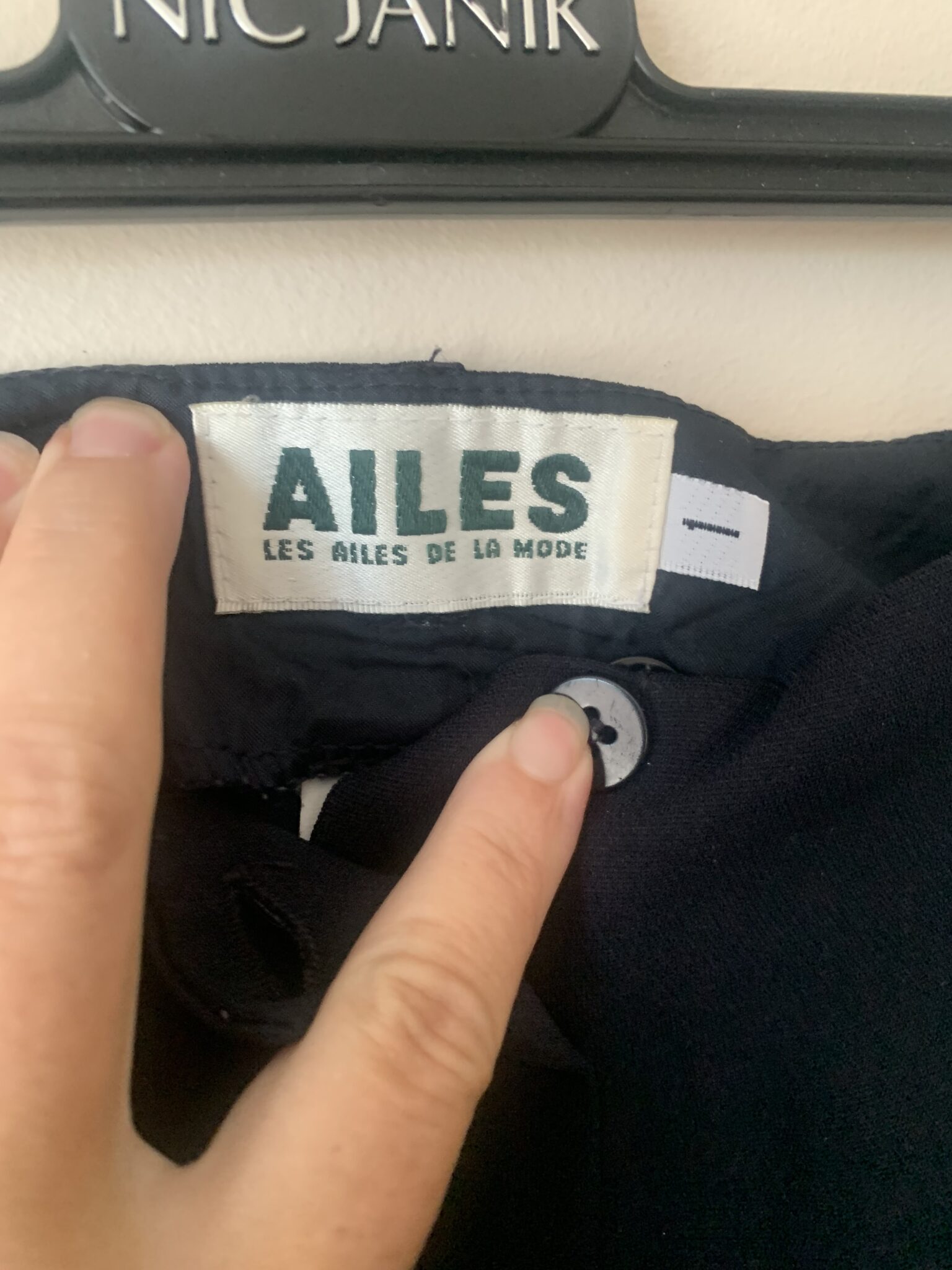 Image for Pantalon Ailes de la mode marine taille 1