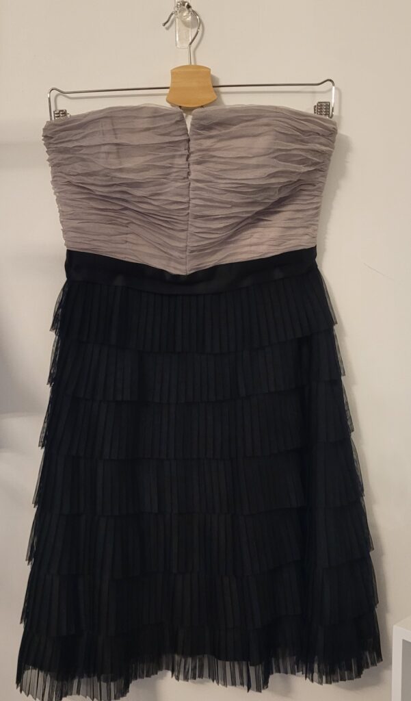 Image for Strapless empire-waist dress