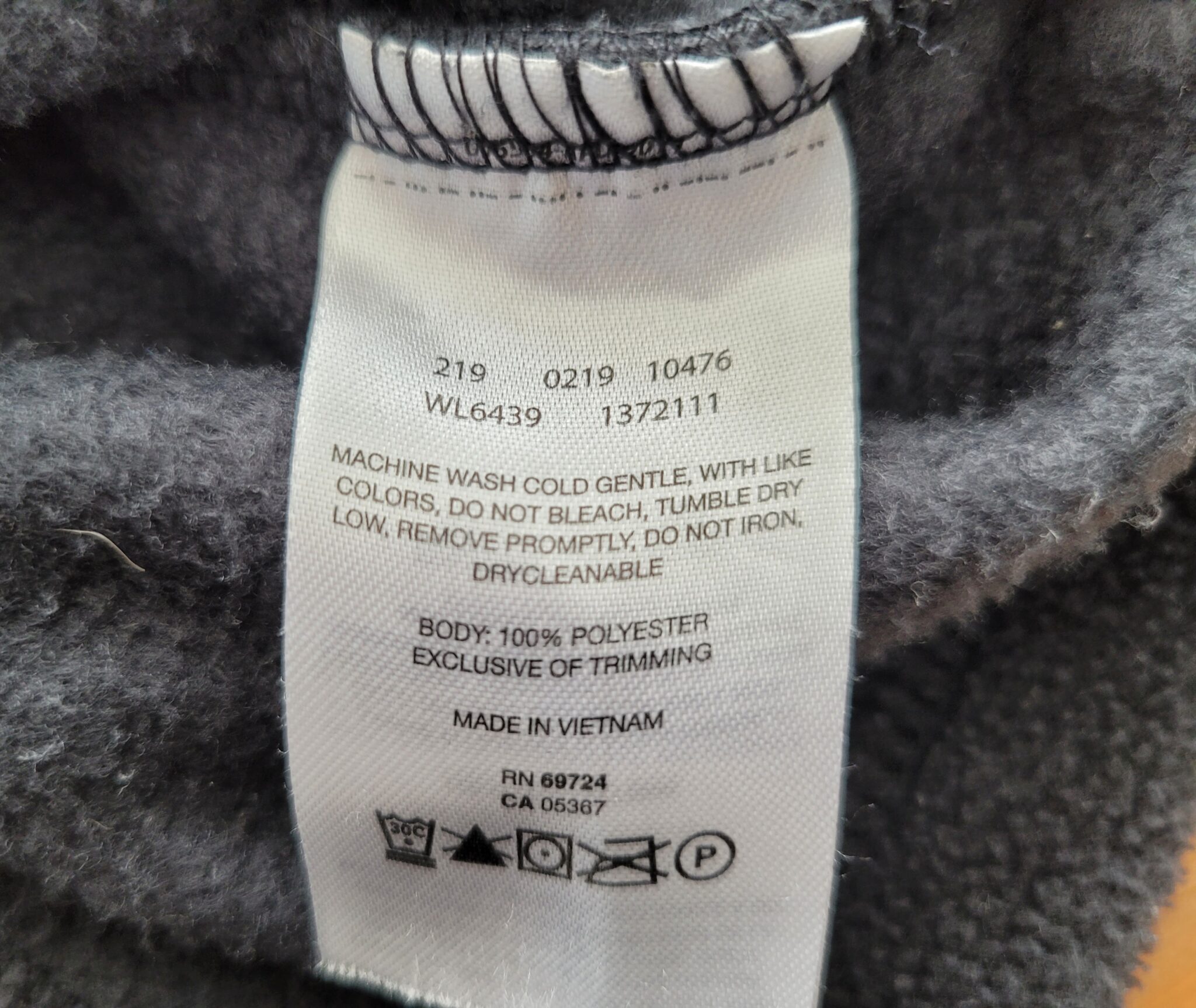 Image for Fleece jacket