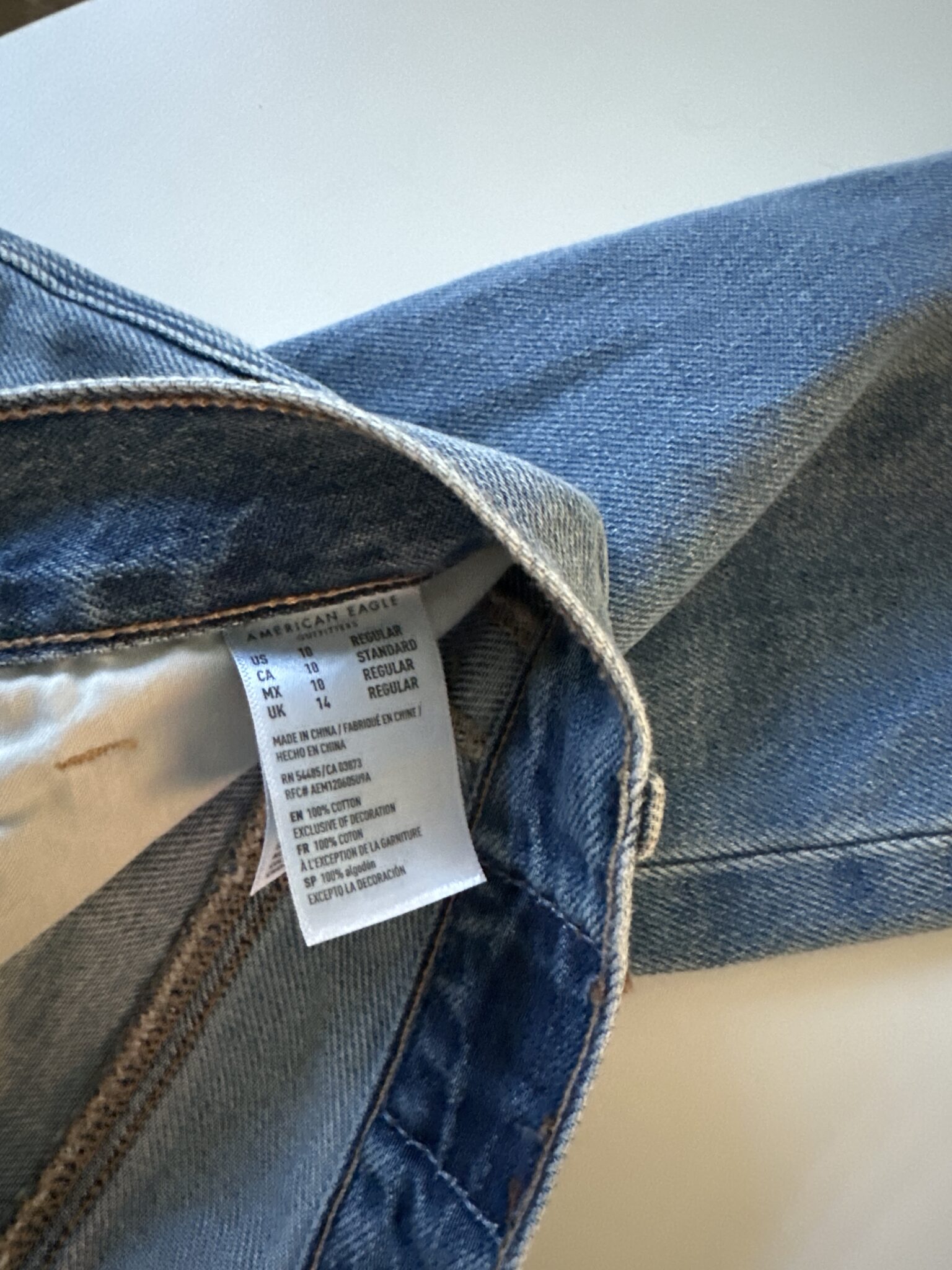 Image for Jeans « destroy » American Eagle