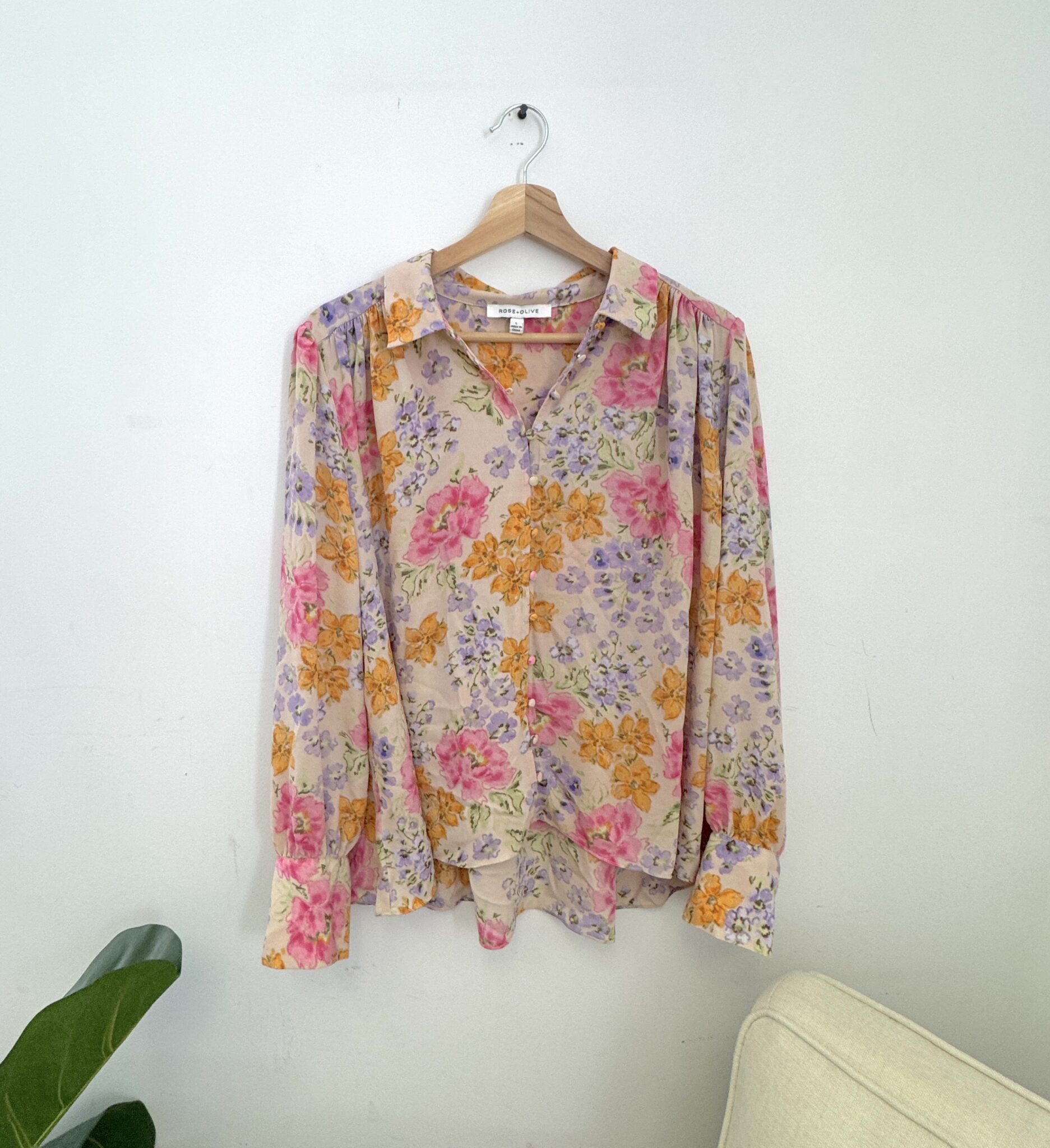 Featured image for Blouse Rose + Olive