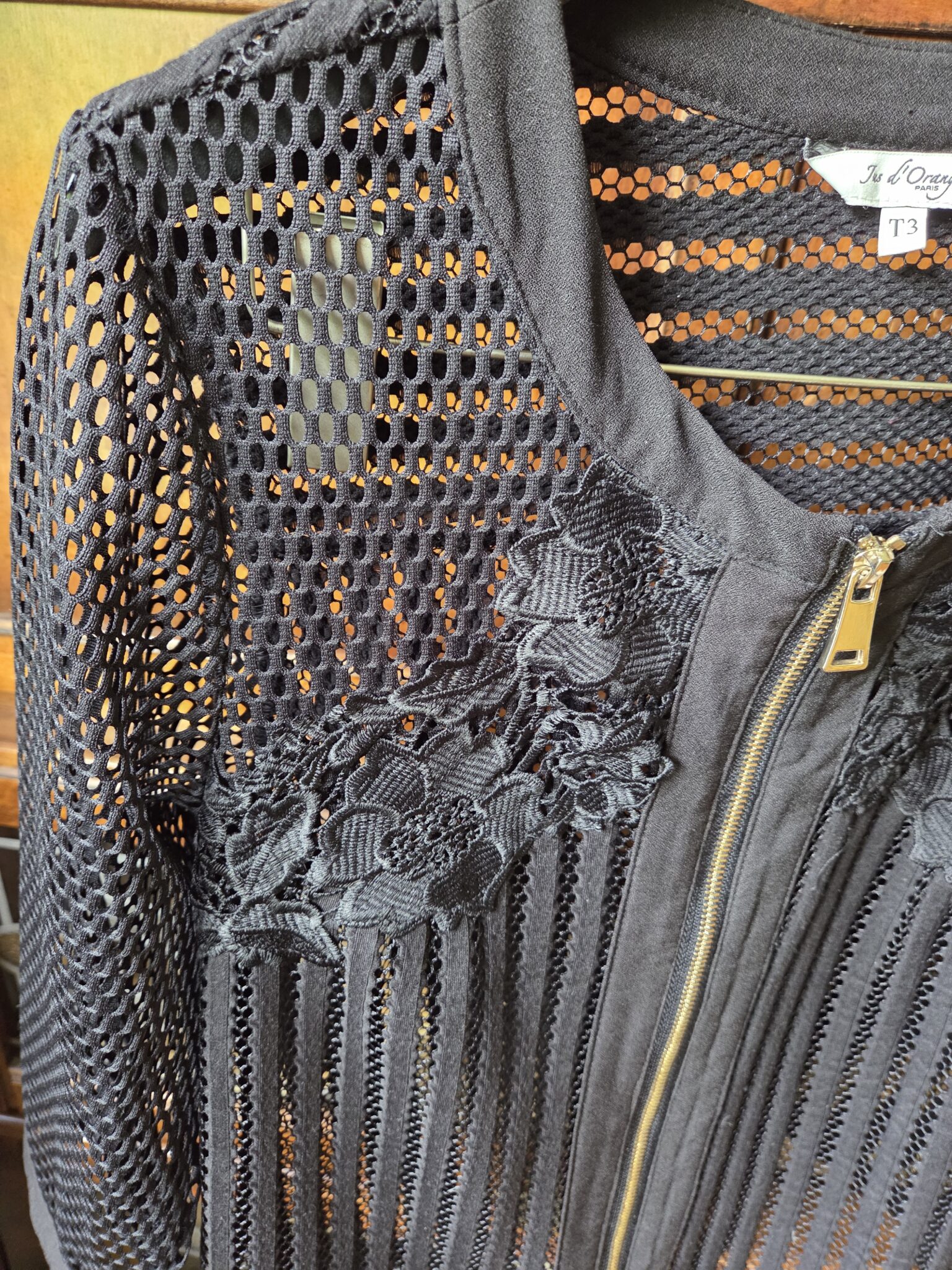 Image for Marque Jus d'Orange Paris- Cardigan noir