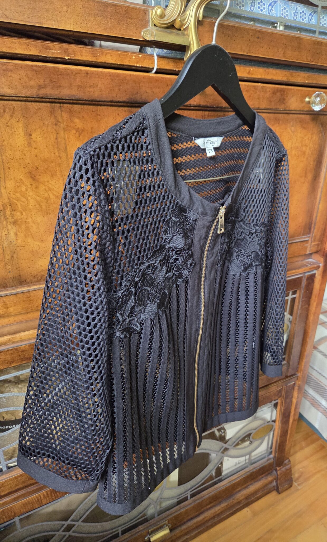 Image for Marque Jus d'Orange Paris- Cardigan noir