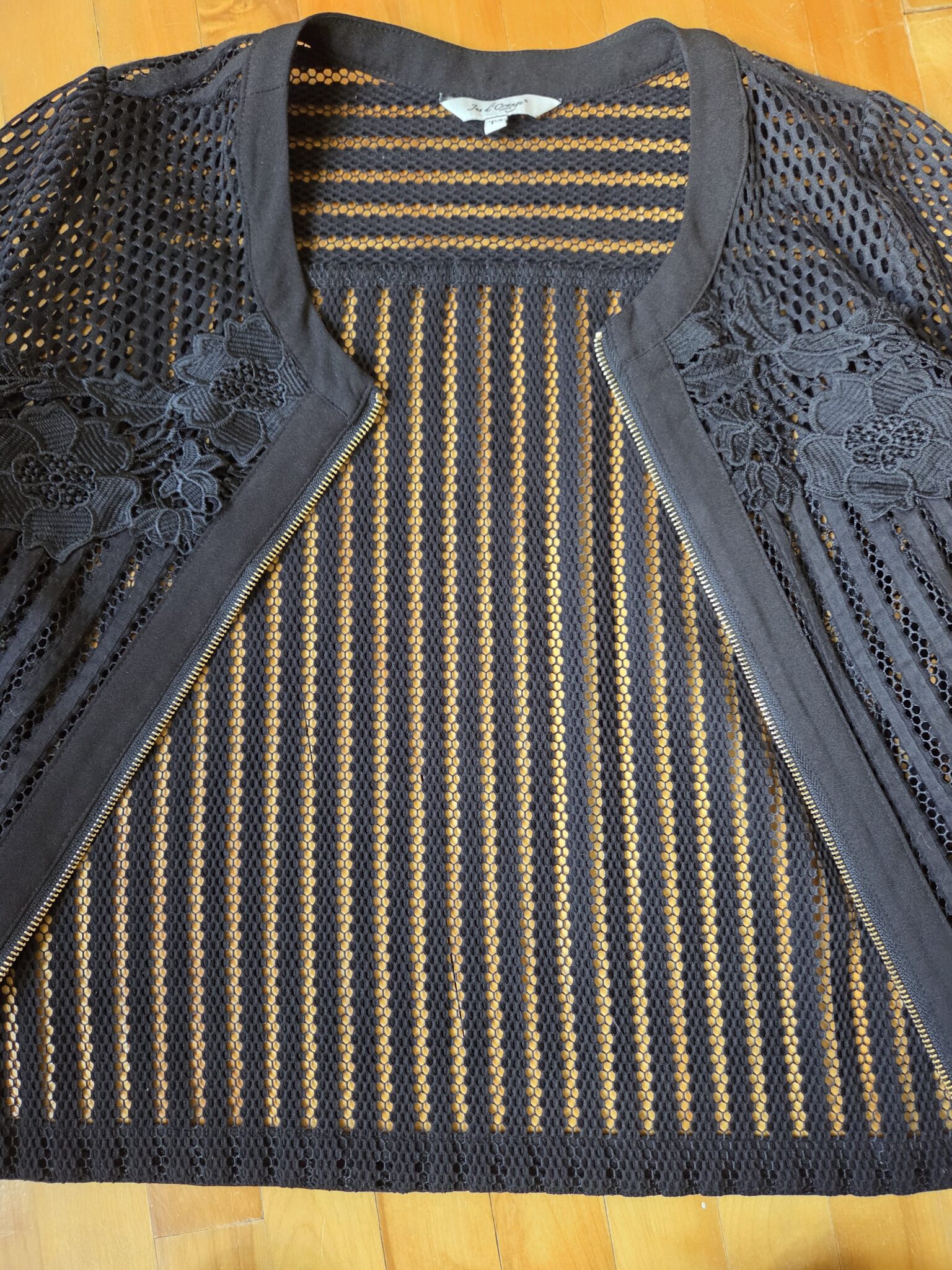 Image for Marque Jus d'Orange Paris- Cardigan noir