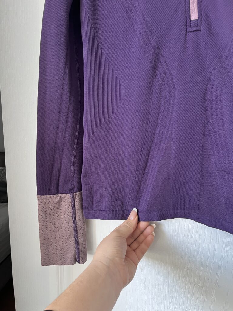 Image for Veste Lululemon Wet Dry Warm violet et rose