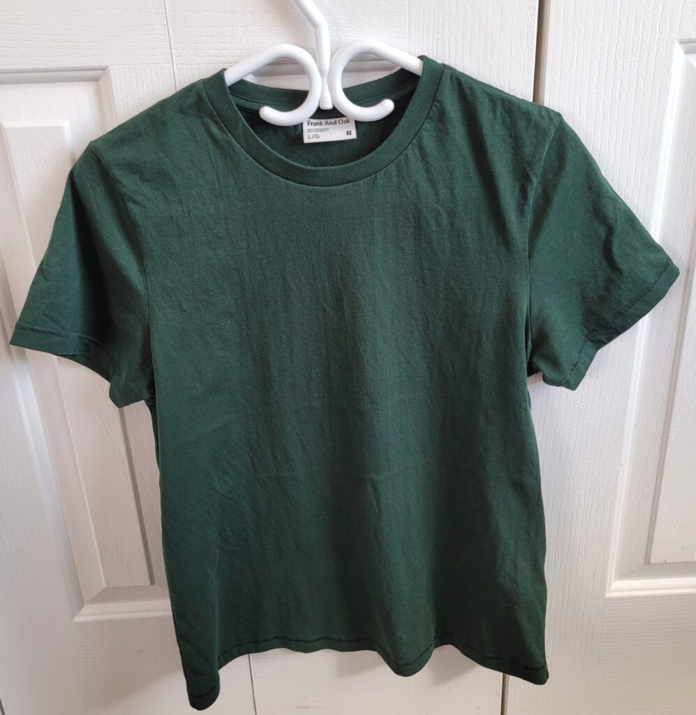 Featured image for Forest green T-shirt organic cotton