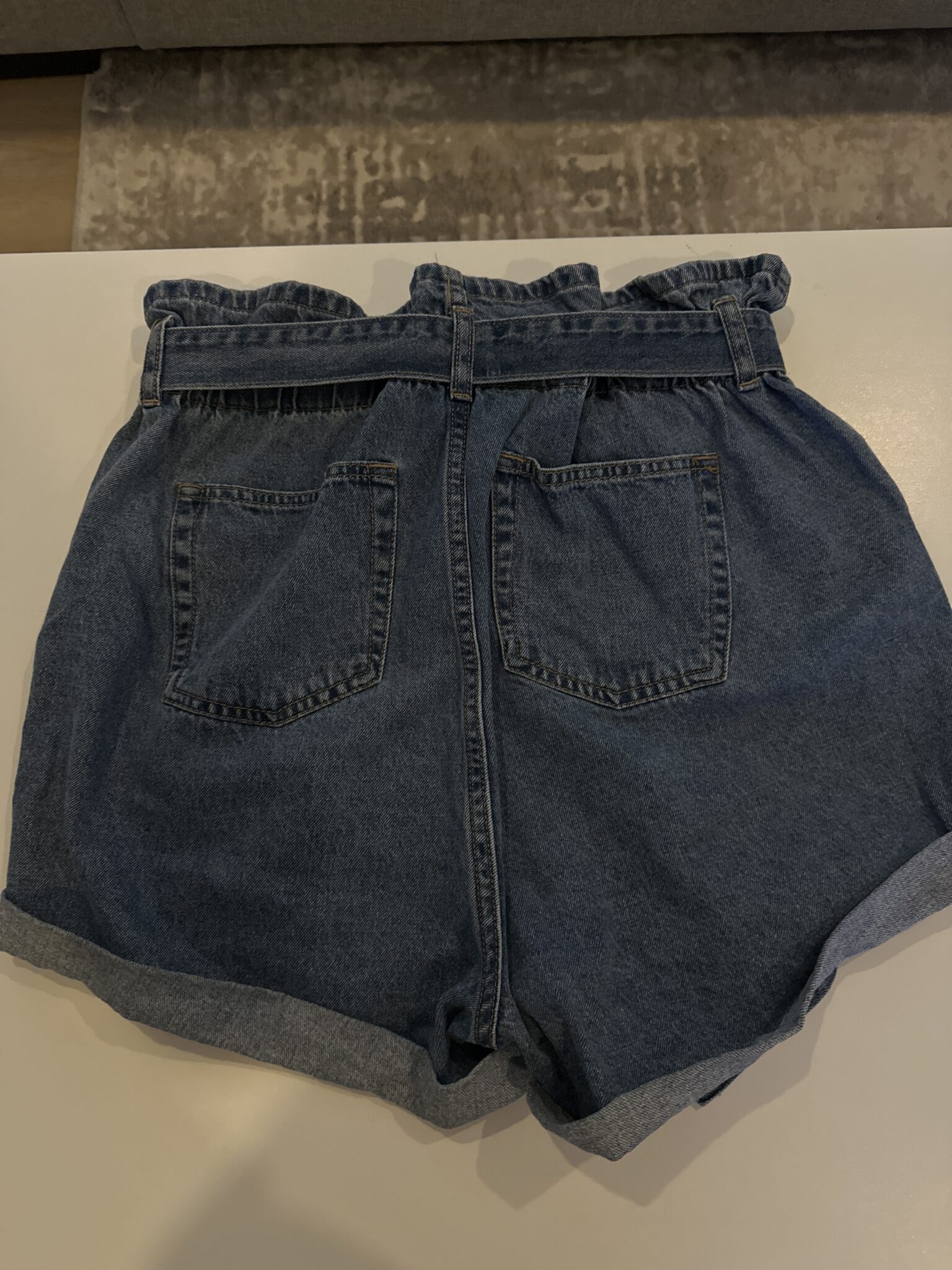 Image for Short à taille froissée