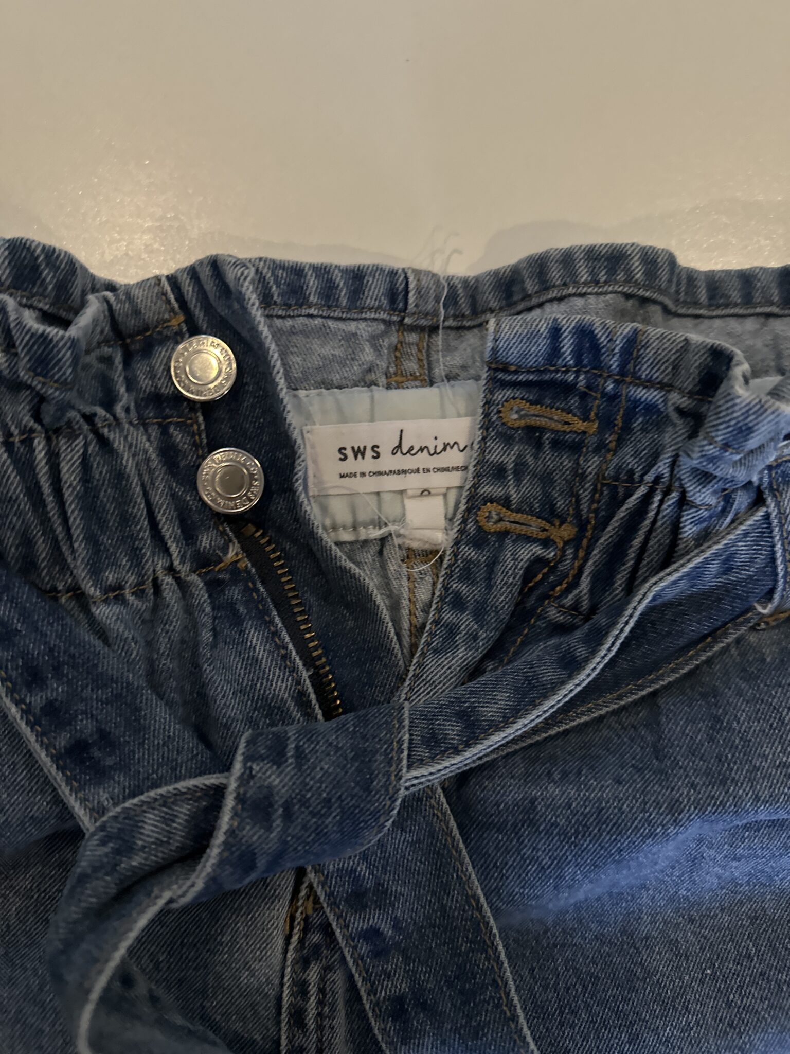 Image for Short à taille froissée